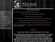 Tablet Screenshot of polanegri.com
